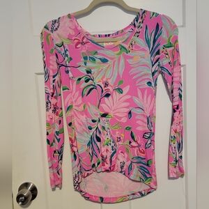 Lilly Pulitzer Women's Pink Floral Top
